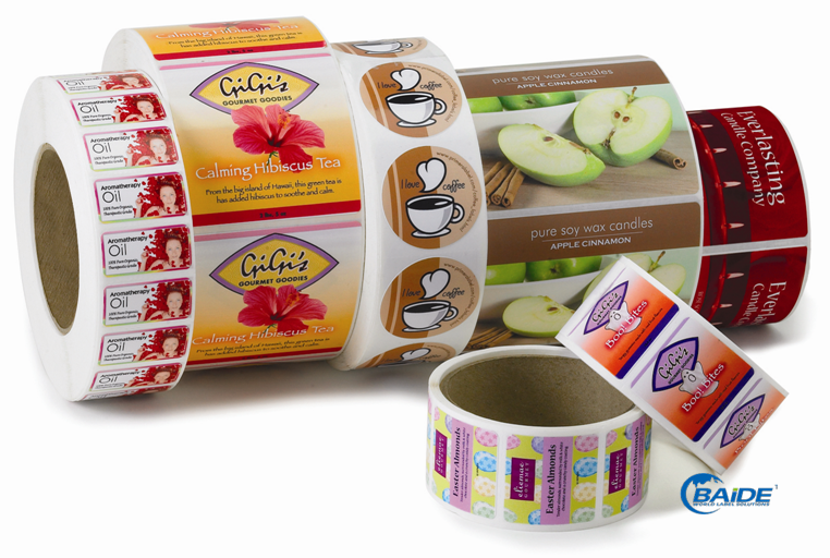 化妝品瓶貼不干膠貼紙印刷